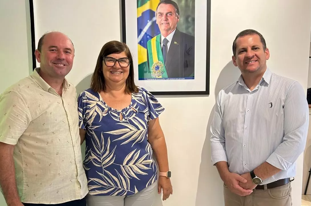 Lideranças do PL de Arambaré Visitam Sede do Partido Liberal RS